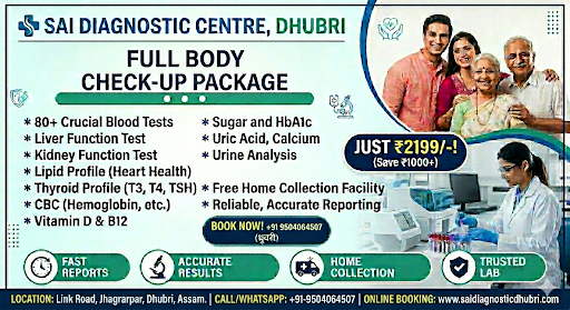 Full body checkup.offer is limited. post image