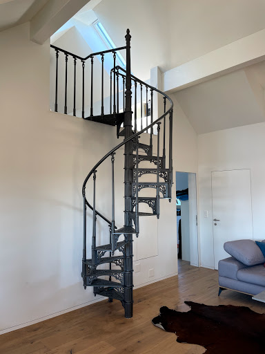 Wendeltreppen aus Gusseisen Neu und Alt Spilker - Thumbnail