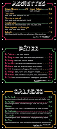 Menu Pizz'Burg Page 3