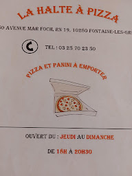 Photo n°6 de HALTE PIZZA à Fontaine-les-Grès (Pizzas à emporter)