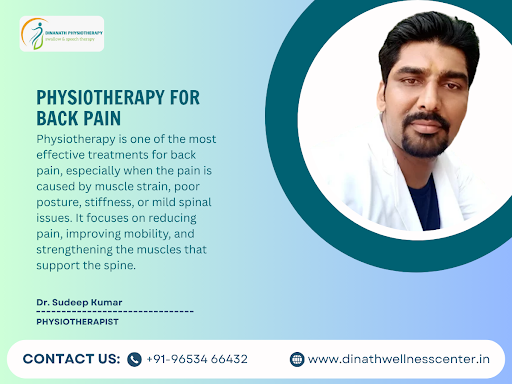 Suffering from persistent back pain? Physiotherapy for Back Pain is one of the most effective way… post image