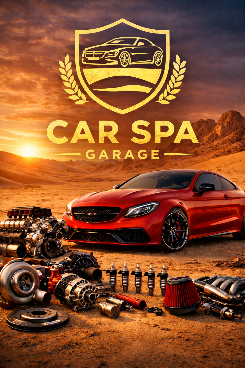 كراج كار سبا ميكانيكي و مكيفات و كهربائي ء السيارات ورشة - صورة 2