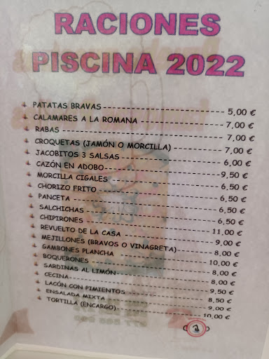 Restaurante Piscina Cigales - Thumbnail