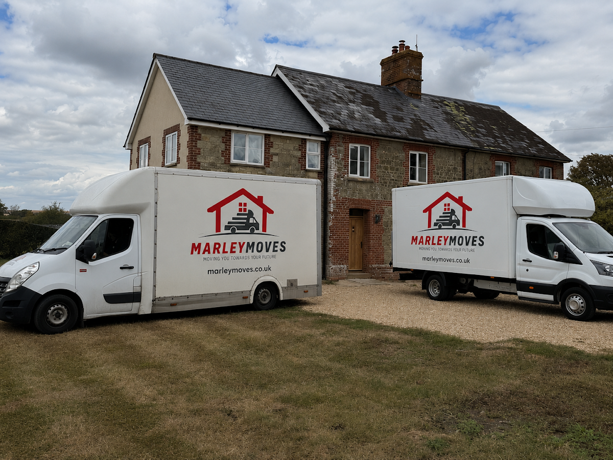 House move completed from bouton to Motcombe, we absolutely love help…