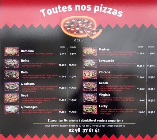 Photo 1 - LUCKY PIZZA BOX de PLABENNEC