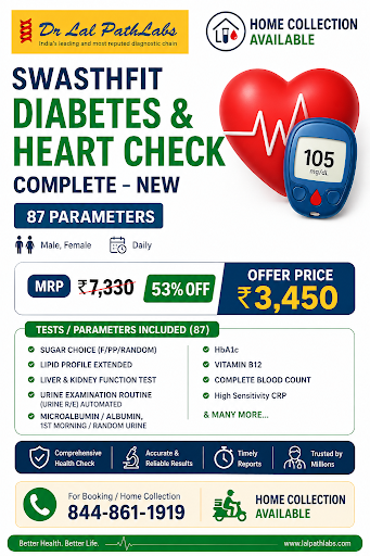 Complete Diabities & Heart Check Up Package. post image