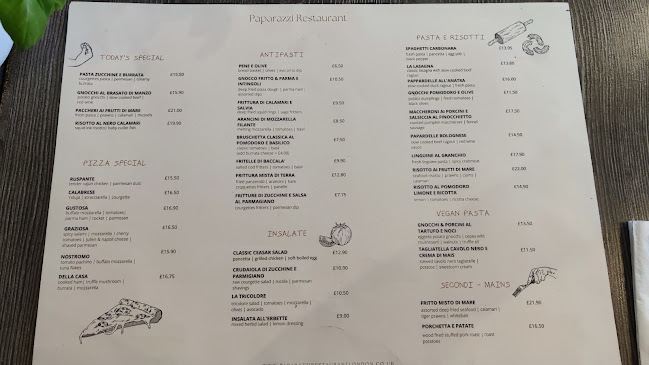 Paparazzi Restaurant - London