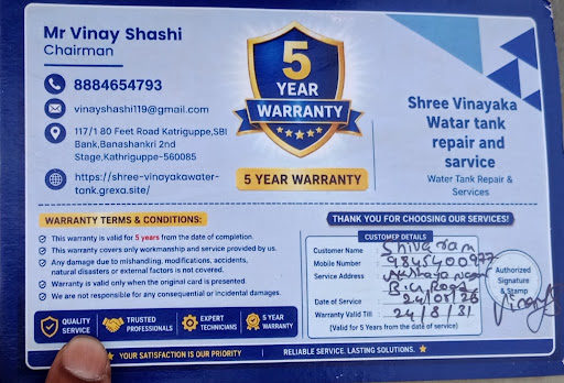 5 years warranty . post image