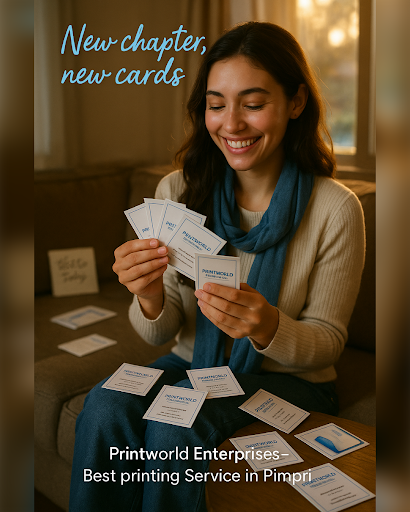 Stand out with professionally printed visiting cards from Printworld Enterprises, Pimpri's best p… post image