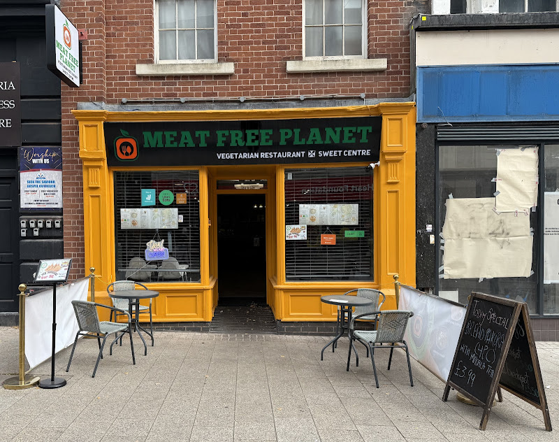Meat Free Planet - Vegetarian & Vegan Indian Restaurant - Indian Restaurants in Wolverhampton