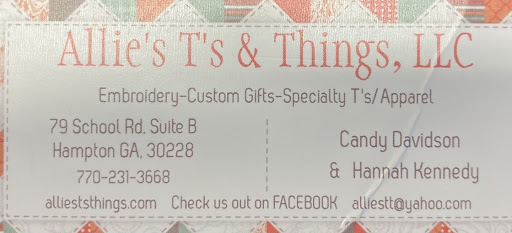 Allie's T's & Things Logo
