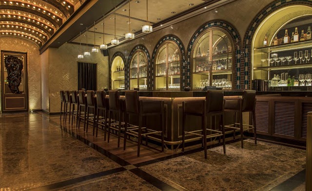 Charles H cocktail bar interior in Seoul