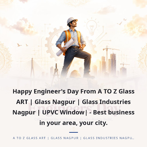 Happy Engineer's Day From A TO Z Glass ART | Glass Nagpur | Glass Industries Nagpur | UPVC Window… post image