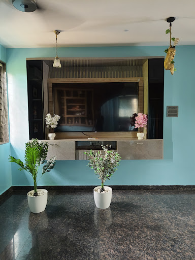 Mandir TV unit pelling post image