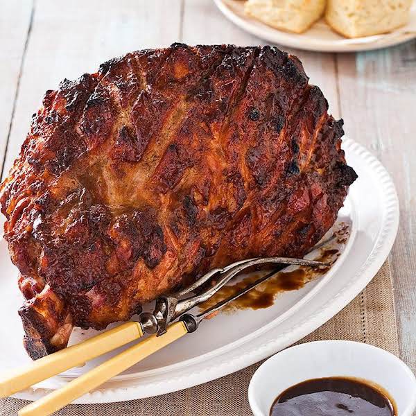 Glazed Smoked Picnic Ham_image