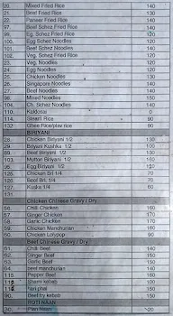 Al-Najeeb Nawab Of Kebab menu 1