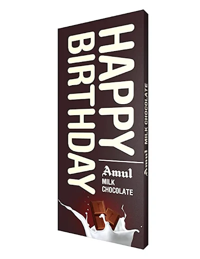 Amul Happy Birthday Milk Chocolate - 150 g