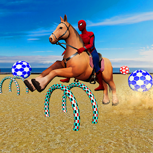 Download Impossible SuperHeroes Horse Stunts 3D For PC Windows and Mac