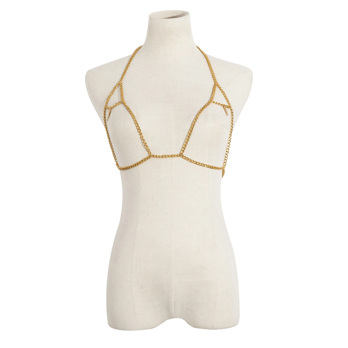 Title 5, Nightclub Metalen Ketting Set Body Chain, een s...