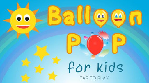 Balloon pop for kids