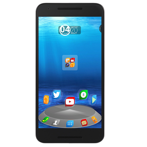 SoftLeaf 3D NextLauncher Theme