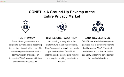 CONET Platform