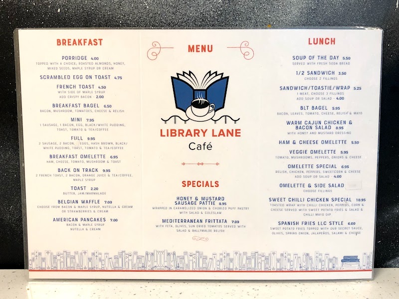 Library Lane Cafe in Cork