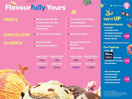 Baskin Robbins menu 1