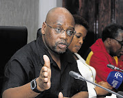 Cosatu's president S'dumo Dlamini.