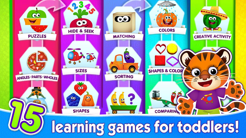 FUNNY FOOD 2 Educational Games for Kids Toddlers! 1.5.0.61 Unlocked