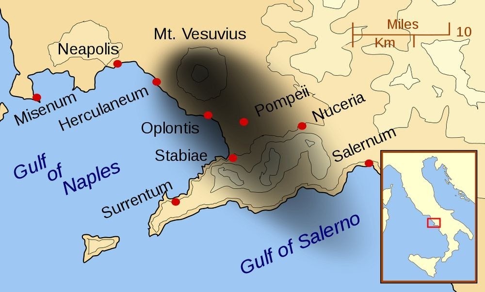 Herculano, a cidade menos conhecida de uma tragédia