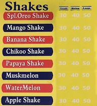 Alphanso Juice & Shake menu 1