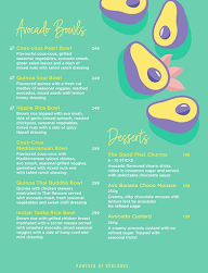 The Good Phat - Powered By Avocados menu 4