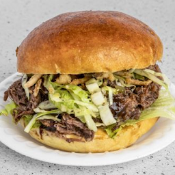 BBQ Pulled Beef Sandwich