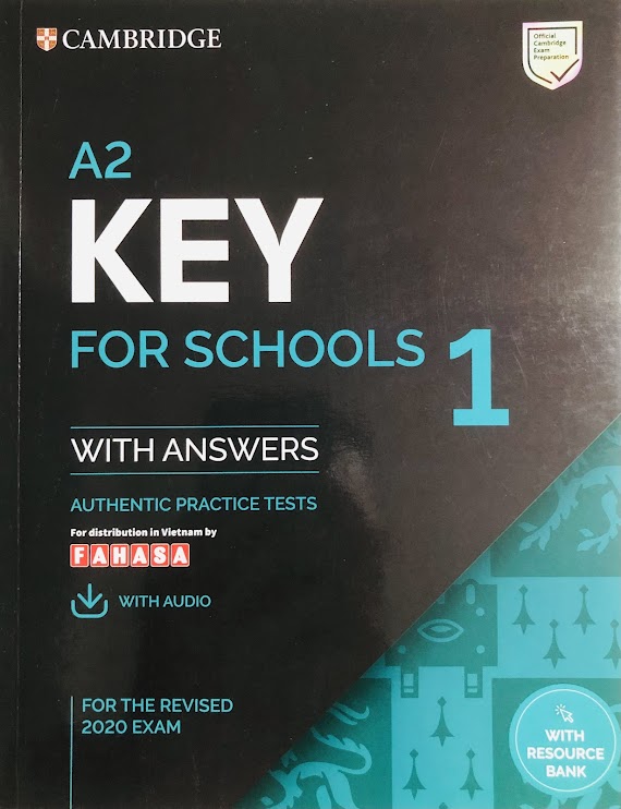 Cambridge - A2 Key With Answers (With Audio And Resource Bank)