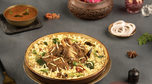 Andhra Mutton Fry Piece Biryani