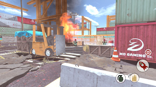 Screenshot 3D Gun War FPS Shooting game