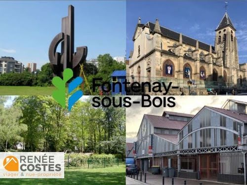 Vente viager 5 pièces 87 m² à Fontenay-sous-Bois (94120), 183 750 €