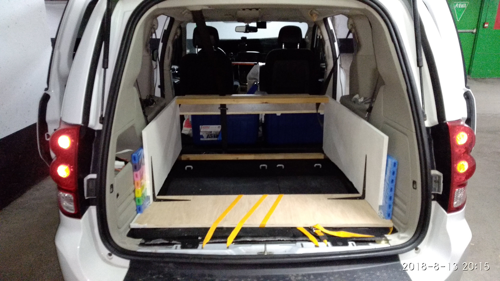 dodge grand caravan camper conversion