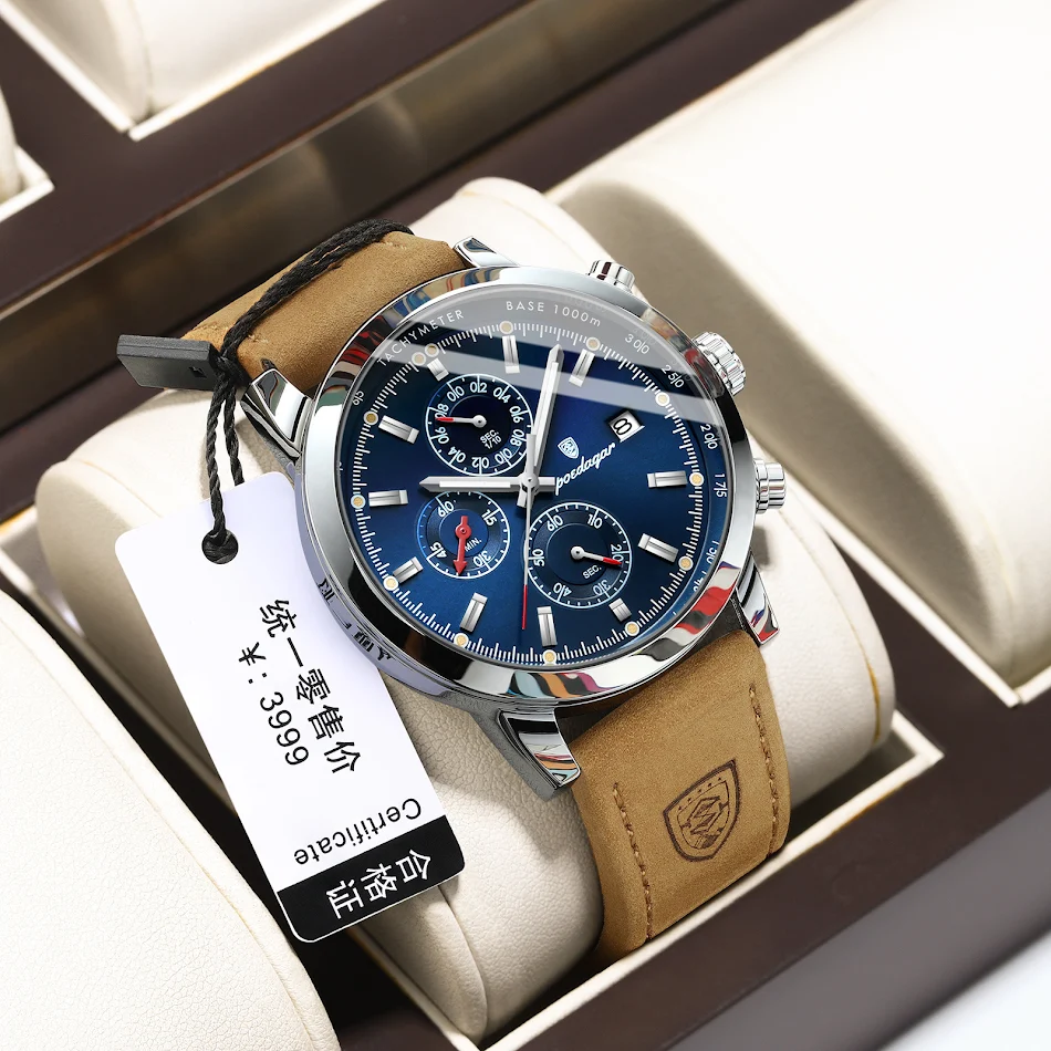 Multifunctional Waterproof Men's Sports Quartz Watch. Durable and reliable, perfect for sports and outdoor activities. S