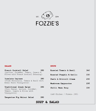 Fozzie’s Pizzaiolo . Café and Deli menu 4