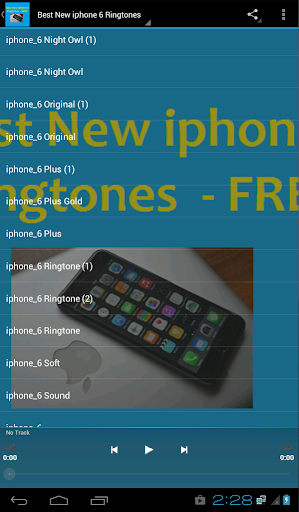 Best New iphone 6 Ringtones HD