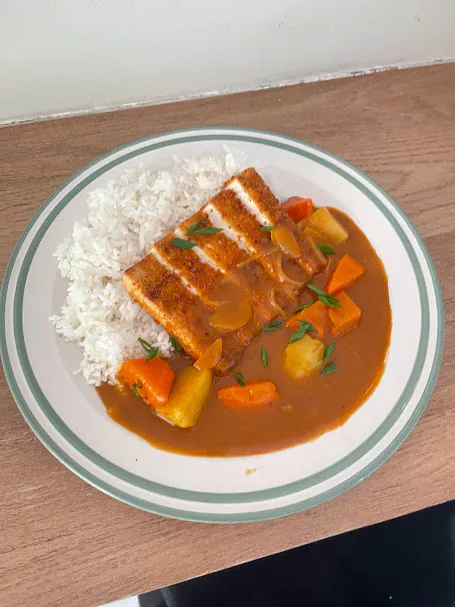 Tofu Katsu Curry With Rice