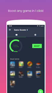 Game Booster X: Game Play Optimizer Premium Apk [Free Paid] 1