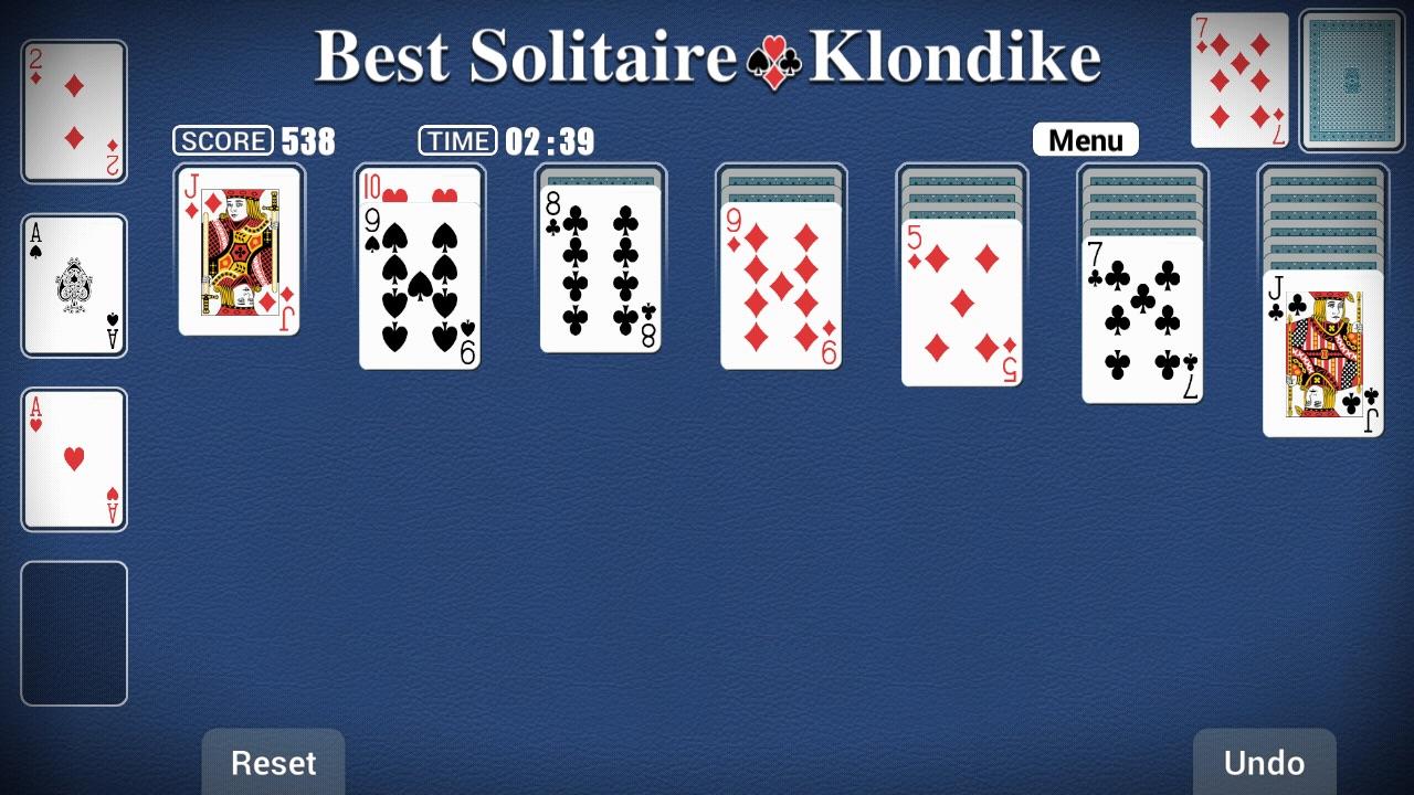 Best Solitaire ● Klondike Screen 3