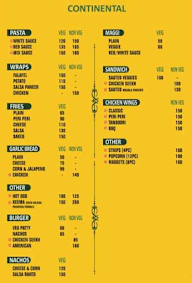 Chakkna Chowk menu 2