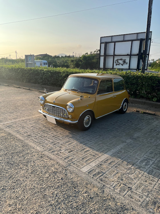 ミニ1.3のローバーミニ・朝ドラ・エアコンなし・糸島ドライブ・猛暑続きの毎日に関するカスタム事例の投稿画像1枚目