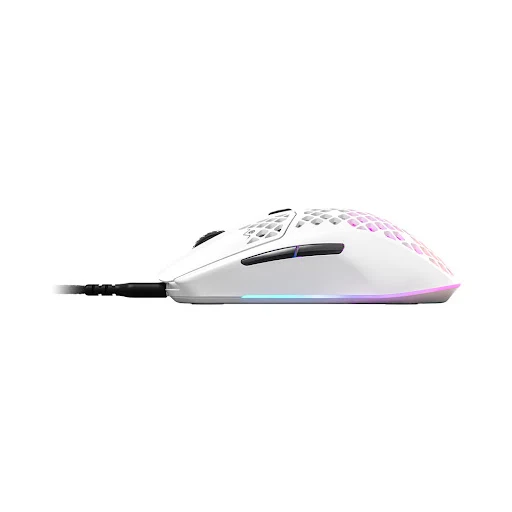 Chuột gaming có dây Aerox 3 Snow màu trắng SteelSeries