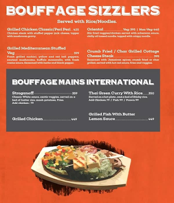 Bouffage menu 