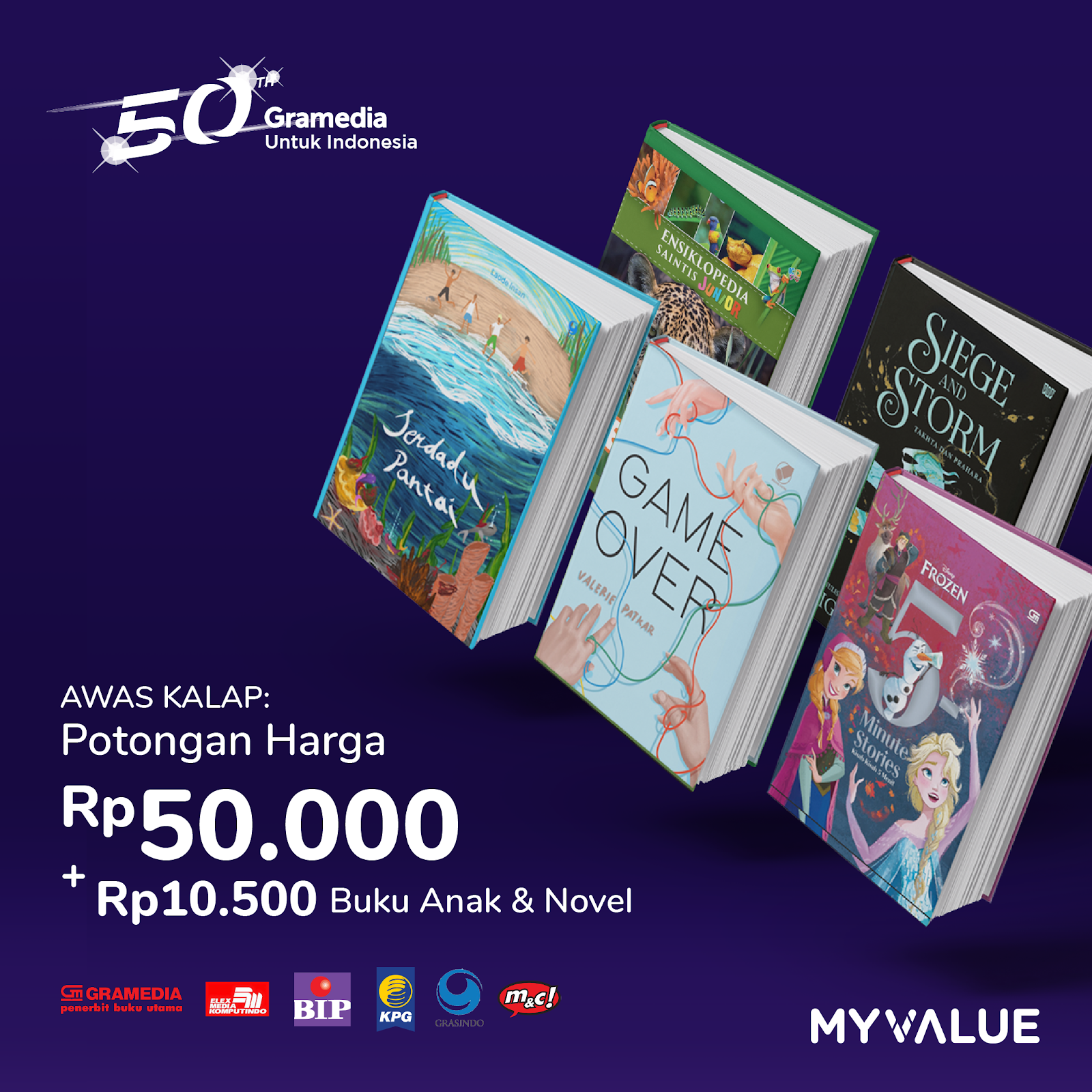 Daftar Promo Gramedia  Bulan Februari 2022 MyValue 